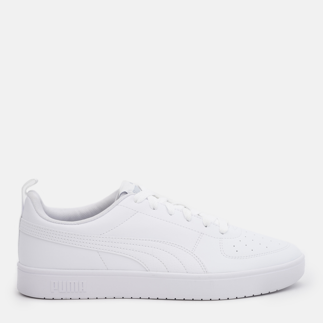 Акція на Чоловічі кеди низькі Puma Rickie 38760701 41 (7.5UK) 26.5 см Puma White-Puma White від Rozetka