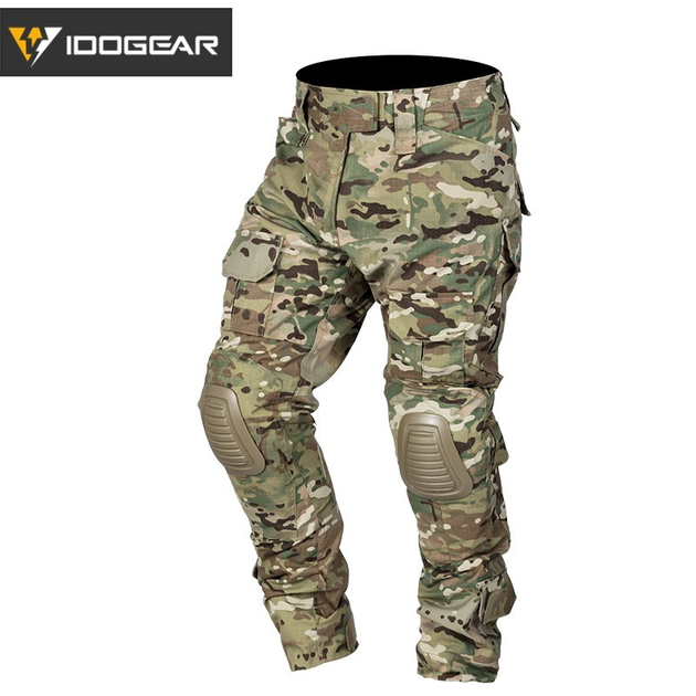 Тактичні демісезонні військові штани G2 Multicam з наколінниками 2XL Мультикам IDG2078990-2 - зображення 1