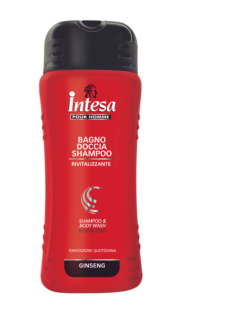 INTESA DOCCIA GEL SHAMPOO GINSENG 250ML