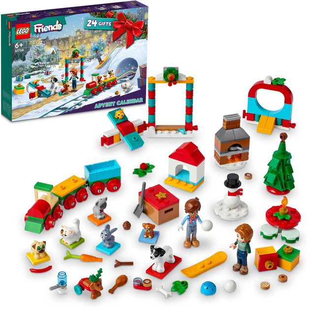 Kalendarz adwentowy LEGO Friends 2023 231 element (41758) - obraz 9