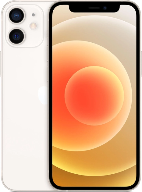 Мобильный телефон Apple iPhone 12 mini 128GB White Официальная гарантия - изображение 1