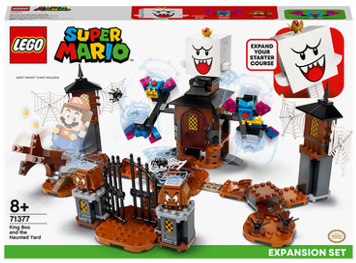 Zestaw klocków LEGO Super Mario King Boo i nawiedzone podwórze 431 element (71377) - obraz 1