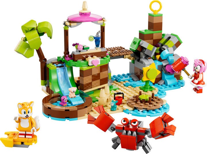 Zestaw klocków LEGO Wyspa dla zwierząt Amy 388 elementów (76992) - obraz 2