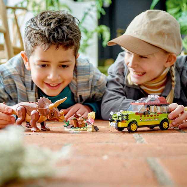 Конструктор LEGO Jurassic World Дослідження трицератопсів 281 деталь (76959) - зображення 5