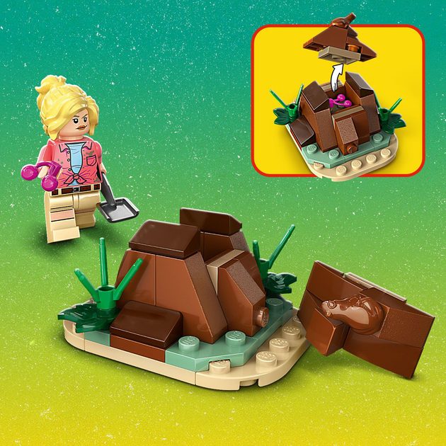Конструктор LEGO Jurassic World Дослідження трицератопсів 281 деталь (76959) - зображення 7