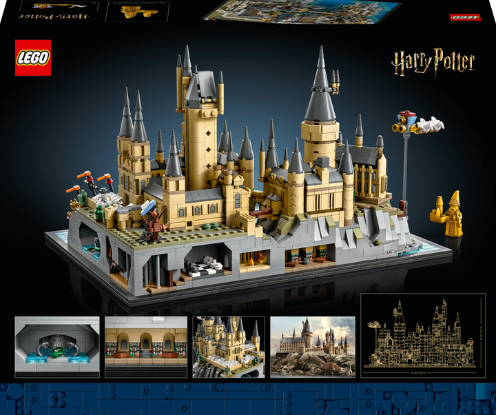Zestaw klocków LEGO Harry Potter Zamek Hogwart i błonia 2660 elementów (76419) - obraz 10