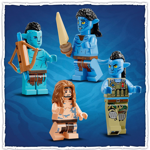 Zestaw klocków LEGO Avatar Łódź podwodna Mako 553 elementy (75577) - obraz 5