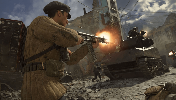 Игра Sony PlayStation 4 Call of Duty: WWII Русская Озвучка Б/У - изображение 2