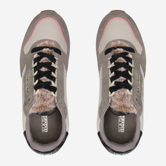 Жіночі кросівки Napapijri Woman Suede/Nylon Running NP0A4H7J-NBI 37 Бежеві (196011569305) - зображення 3