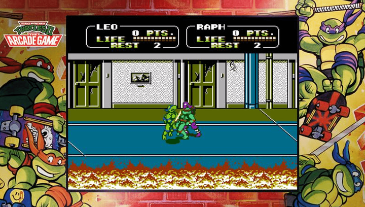 Игра Nintendo Switch Teenage Mutant Ninja Turtles: The Cowabunga Collection Английская Версия Б/У - изображение 2