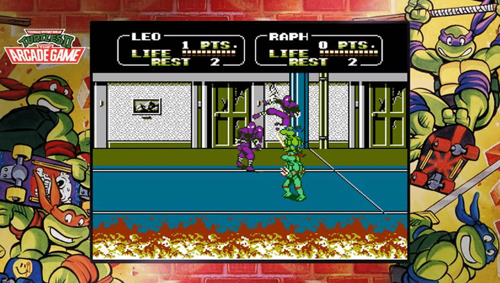 Игра Nintendo Switch Teenage Mutant Ninja Turtles: The Cowabunga Collection Английская Версия Б/У - изображение 3