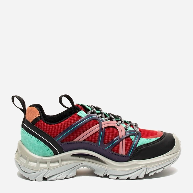 Buty trekkingowe damskie Napapijri Woman Suede/Nylon Trail Running NA4DZCCO-3MA 37 Wielokolorowe (772204152211) - obraz 4