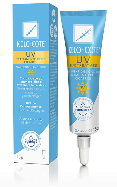 Гель від рубців і шрамів Kelo-cote Advanced Formula UV SPF30 (15 гр) - зображення 1