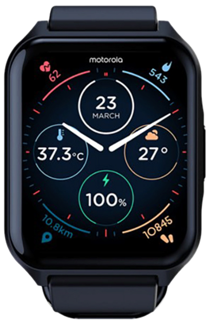 Смарт-годинник Motorola Moto Watch 70 Black (MOSWZ70-PB) - зображення 1