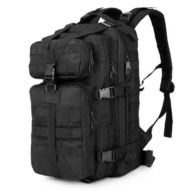 Штурмовий рюкзак тактичний Eagle M05B 25 л чорний - зображення 1