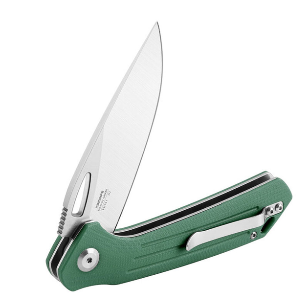 Нож складной Firebird by Ganzo FH921 (длина: 199мм, лезвие: 86мм), зеленый - изображение 2
