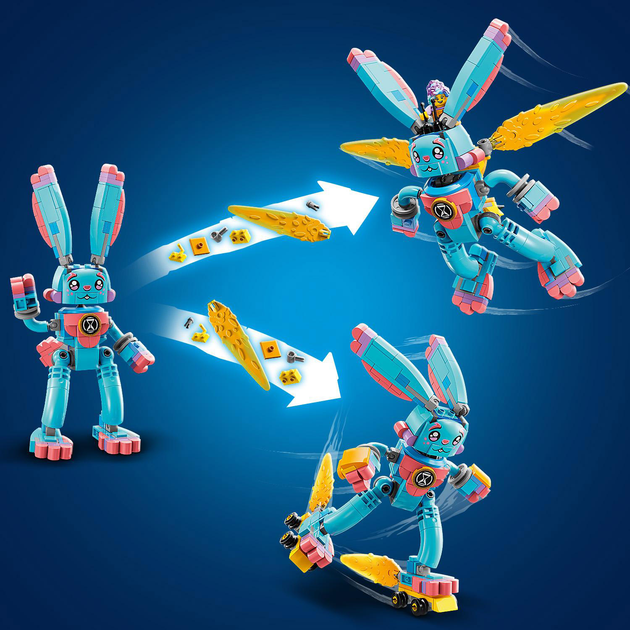Zestaw klocków LEGO DREAMZzzz Izzie i króliczek Bunchu 259 elementów (71453) - obraz 8