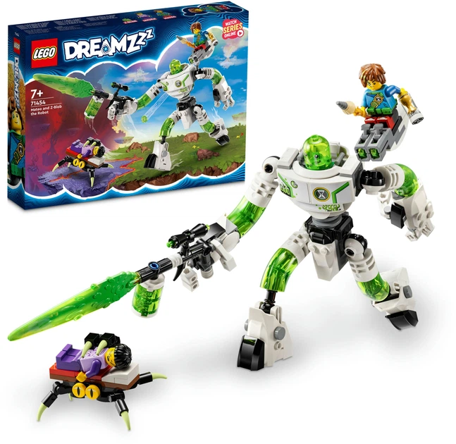 Конструктор LEGO DREAMZzz Матео й робот Z-Blob 237 деталей (71454