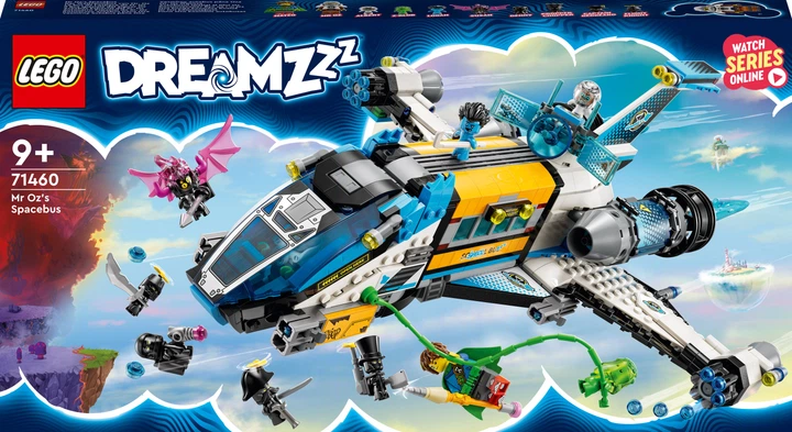 Конструктор LEGO DREAMZzz Космічний автобус пана Оза 878 деталей