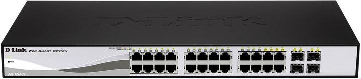 Коммутатор D-LINK-DGS-1210-24P 24-port (PoE) Gigabit Switch SFP (DGS ...