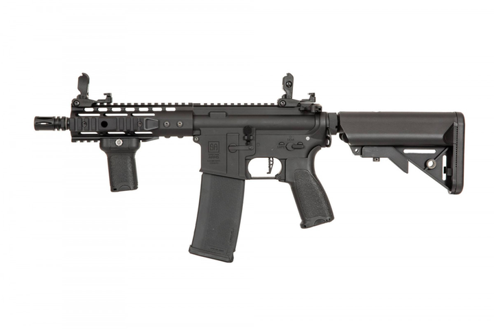 Страйкбольна штурмова гвинтівка Specna Arms M4 Cqb Edge 2.0 Sa-E12 Black - зображення 1