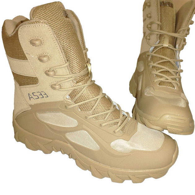 Тактичні черевики з високим берцем A-533 Desert Size 43 - изображение 2