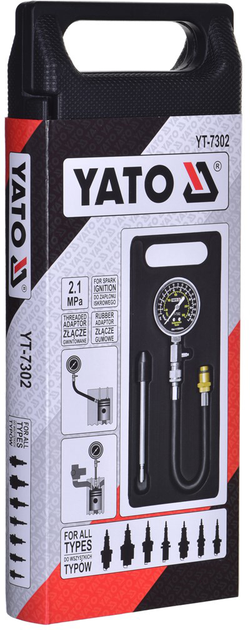 Kompresometr YATO YT-7302 z adapterem - obraz 7
