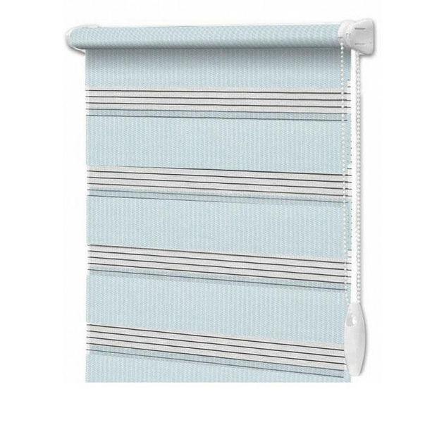 Рулонная штора День-Ночь Wenster Secret DN 244 80х160 см открытого типа ...