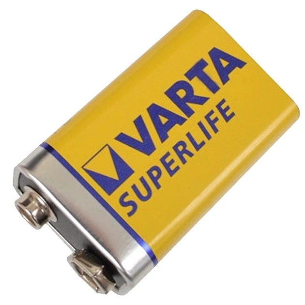 Сольова Батарейка КРОНА Longlife (2022, 6F22) Varta 9V – фото, відгуки ...