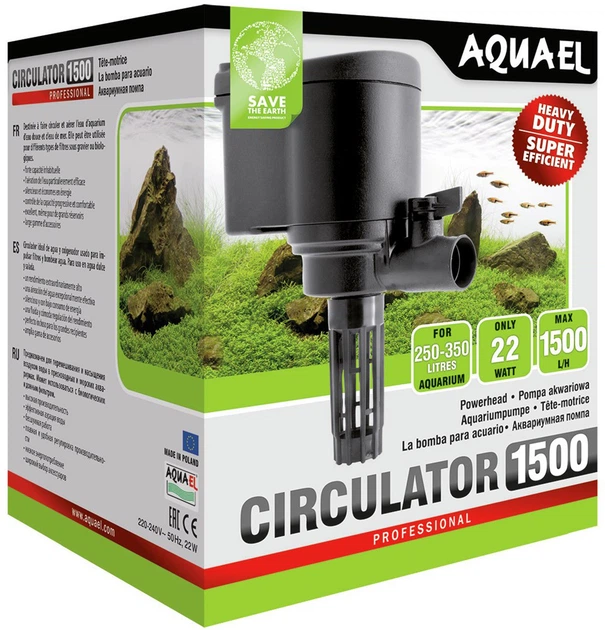 Помпа AquaEl Circulator 1500 для акваріума (5905546131889) - зображення 6
