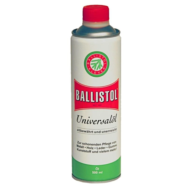 Масло збройне універсальне Klever Ballistol Universal (500мл) - зображення 1