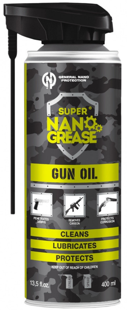 Масло-спрей оружейное GNP Gun Oil 400мл - изображение 1