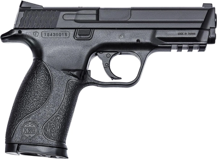 Пистолет пневматический SAS S&W MP-40 (Military and Police) 4,5 мм BB (металл) - изображение 2