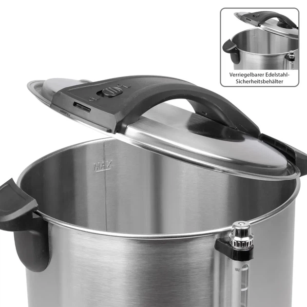 Кип'ятильник, глінтвейниця, термопот Profi Cook PC-HGA 1196 (7 л, 1500 Вт, Німеччина) - зображення 3