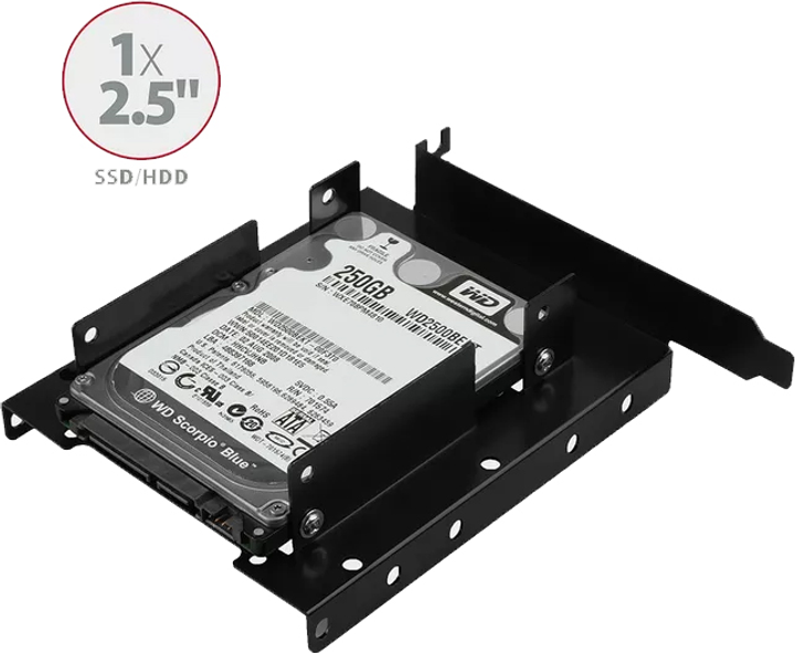 Фрейм-перехідник Axagon 2x 2.5" HDD (RHD-P35) - зображення 2