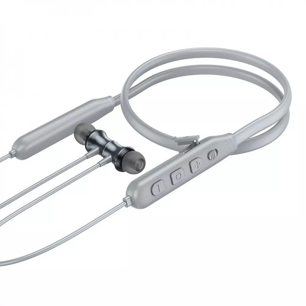 Bluetooth наушники Hoco Easy Sound BT 5.3 для iPhone/Android (gray ...
