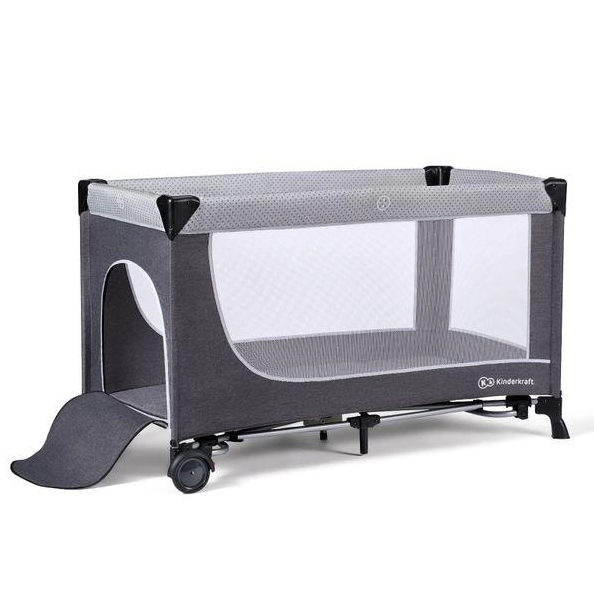 Манеж-кровать Kinderkraft Leody Grey (KCLEOD00GRY0000) - изображение 3