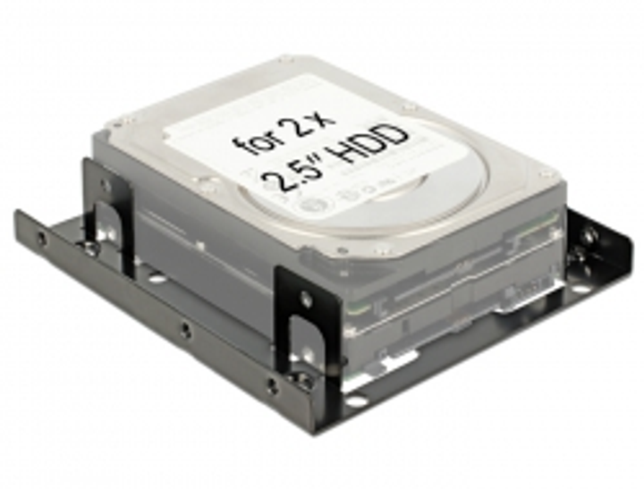 Фрейм-перехідник Delock 2x 2.5" HDD (18210) - зображення 3