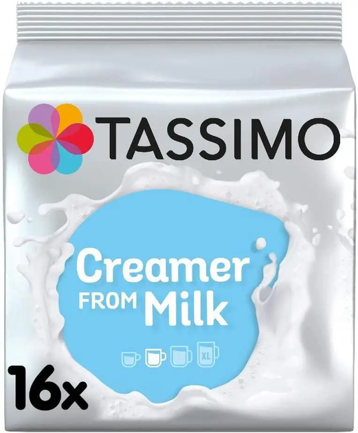 Молоко в капсулах Tassimo Creamer From Milk 16 шт - Фото 1 Молоко в капсулах Tassimo Creamer From Milk 16 шт - изображение 1