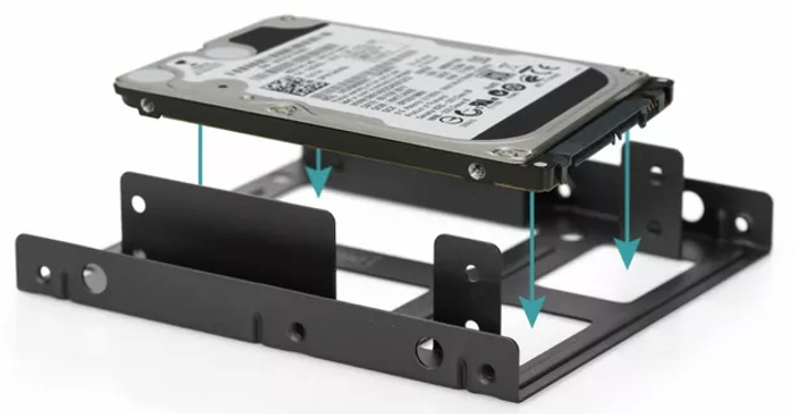 Kieszeń na dysk Digitus 2x 2,5" SSD/HDD (DA-70431) - obraz 4