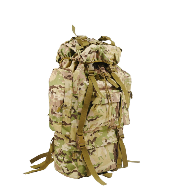 Тактичний армійський рюкзак, мультикам, 80л - зображення 1