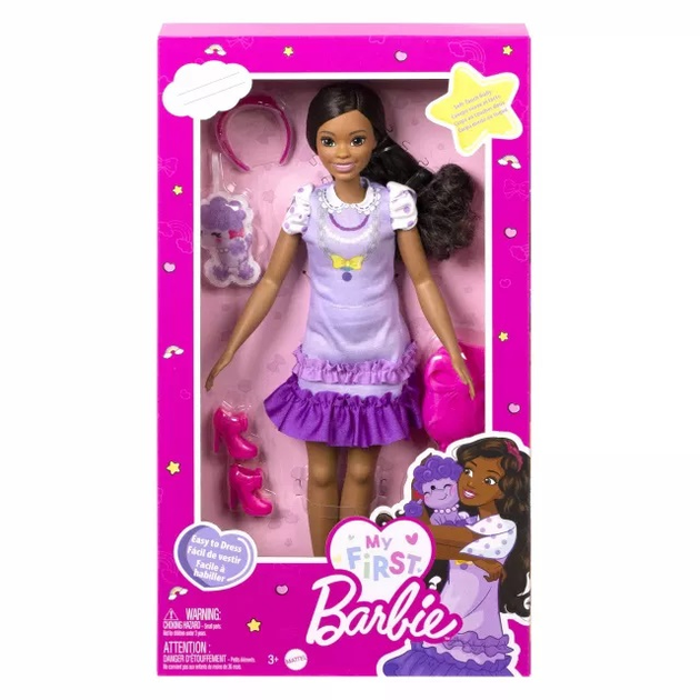 Lalka + piesek Barbie Moja Pierwsza Barbie „Brooklyn” (194735114535) - obraz 8