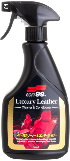 Odżywka do skóry i plastiku SOFT99 Luxury leather 500 ml (4975759103356) - obraz 1