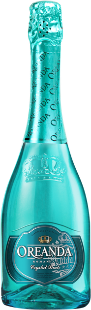 Вино ігристе Oreanda Crystal Brut біле брют 0.75 л 10.5-12.5% (4820000944625) - Фото 1 Вино ігристе Oreanda Crystal Brut біле брют 0.75 л 10.5-12.5% (4820000944625) - зображення 1