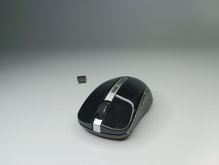 Беспроводная компьютерная мышь HAVIT HV-MS951GT USB черного цвета блестящая - изображение 2