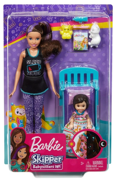 Zestaw lalek Barbie Opiekunka Skipper Czas na sen (887961803563) - obraz 8