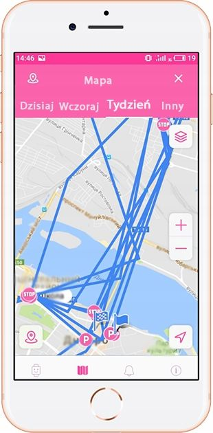 Smartwatch dla dzieci z funkcją dzwonienia i GPS GOGPS ME X03 4G Czarny (22901) - obraz 5