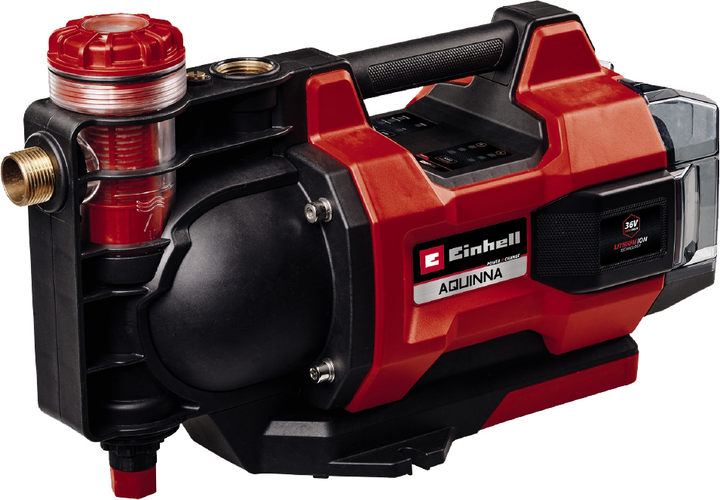 Насос садовый аккумуляторный Einhell X-Change AQUINNA 36/38 F LED AUTO ...