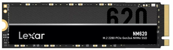Lexar NM620 2TB M.2 NVMe PCIe 3.0 x4 3D NAND (TLC) (LNM620X002T-RNNNG) - зображення 1