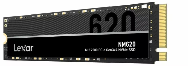 Dysk SSD Lexar NM620 512 GB NVMe M.2 2280 PCIe 3.0 x4 3D NAND (TLC) (LNM620X512G-RNNNG) - obraz 2
